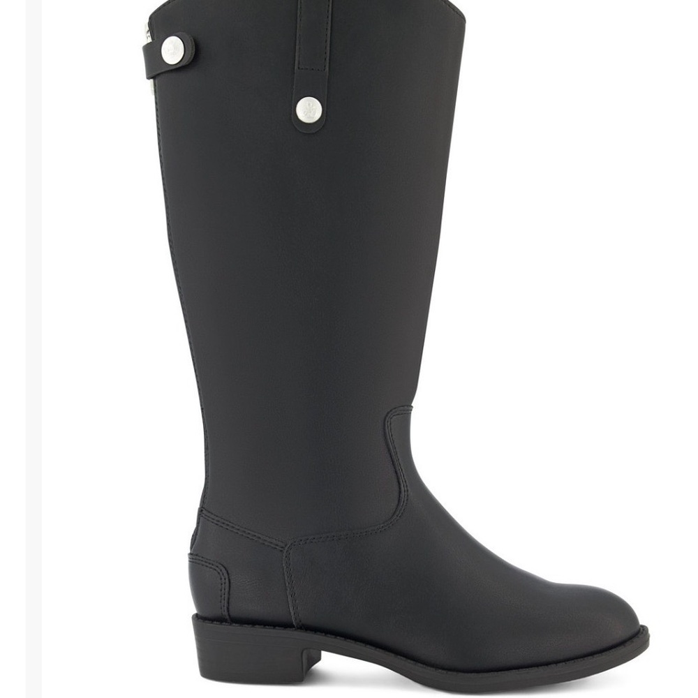 Sam Edelman Black Kids Boots with Silver Accents(NWOT)